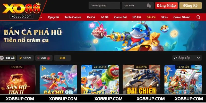 Các tính năng đặc biệt của bắn cá tiểu tiên cá tại XO88