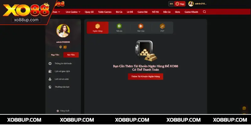 Hoàn tất gửi lệnh và chờ xác nhận từ nhà cái