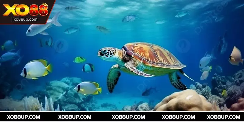 Trải nghiệm tựa game thú vị bắn cá rùa xanh